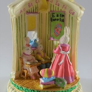 Bunny School BC07 Collectible Figurine 1996